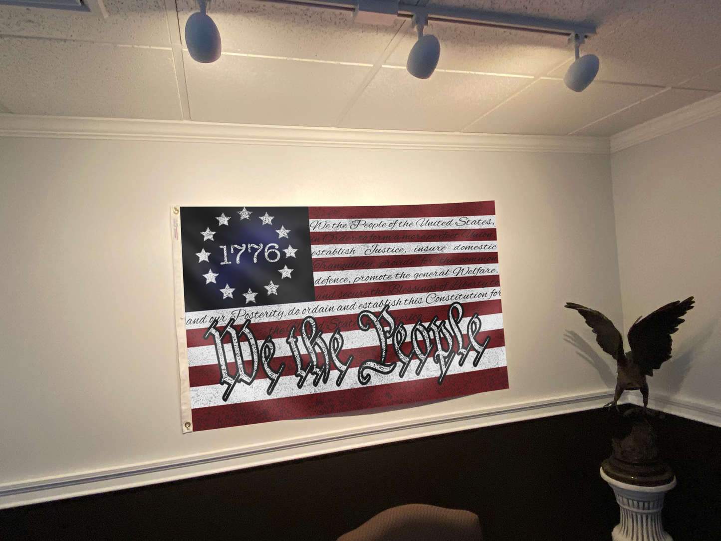 Vintage Betsy Ross Patriotic Flag