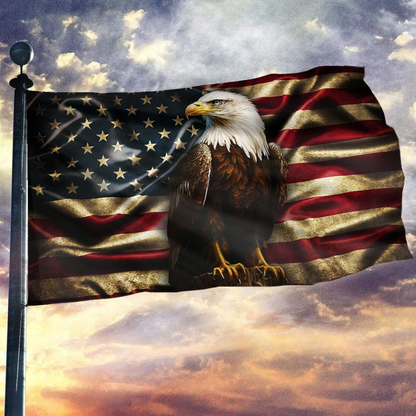 Never Forget Patriotic Veteran Flag