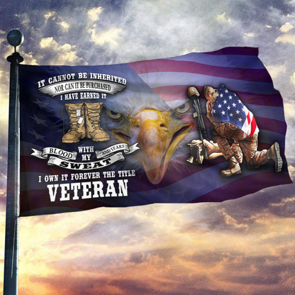 Veteran Honor Flag Wall Banner