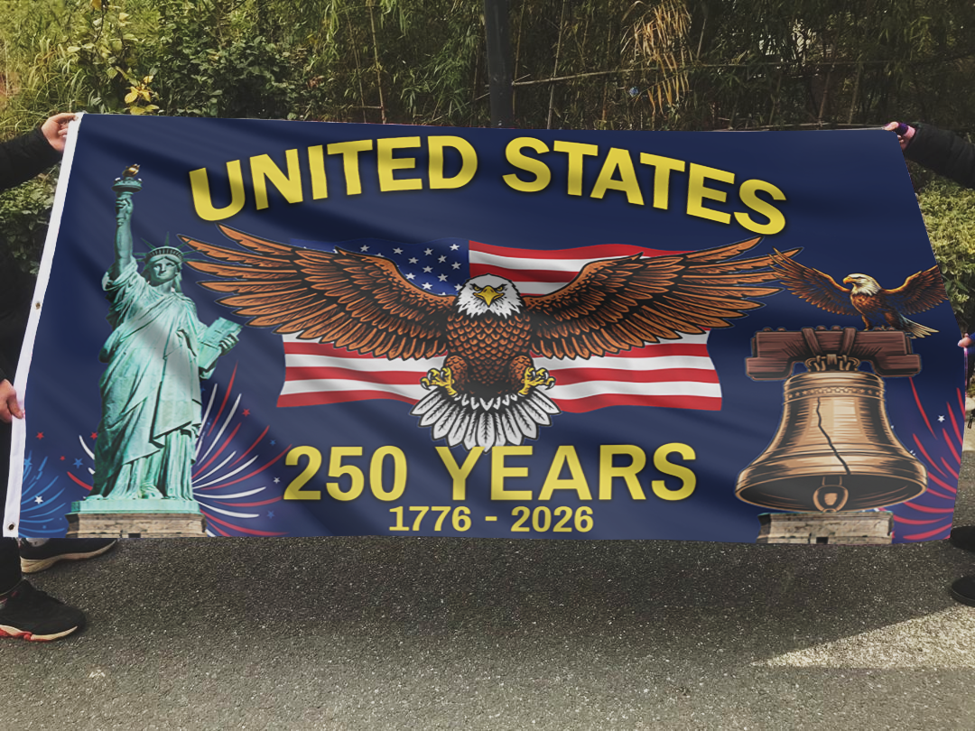 Liberty Eagle Outdoor House Flag