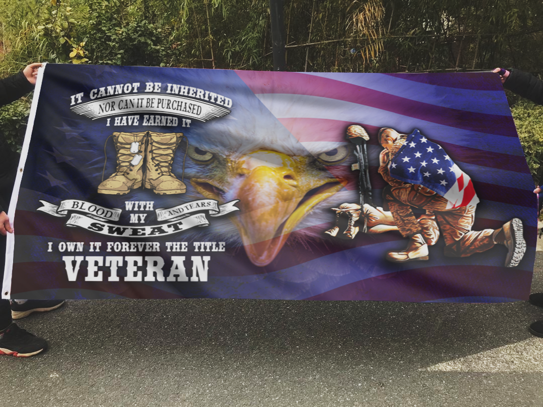 Veteran Honor Flag Wall Banner