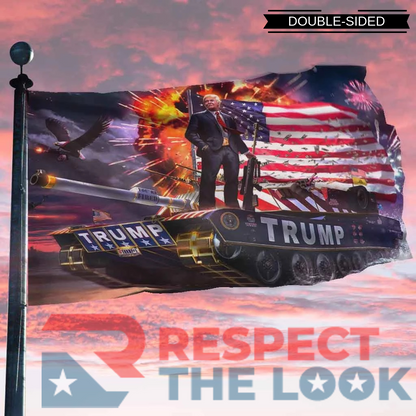 Patriot Rally Rare Tank Flag