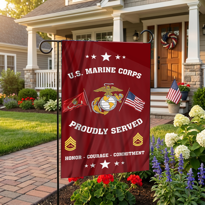 Patriot Yard Marine Corps Flag