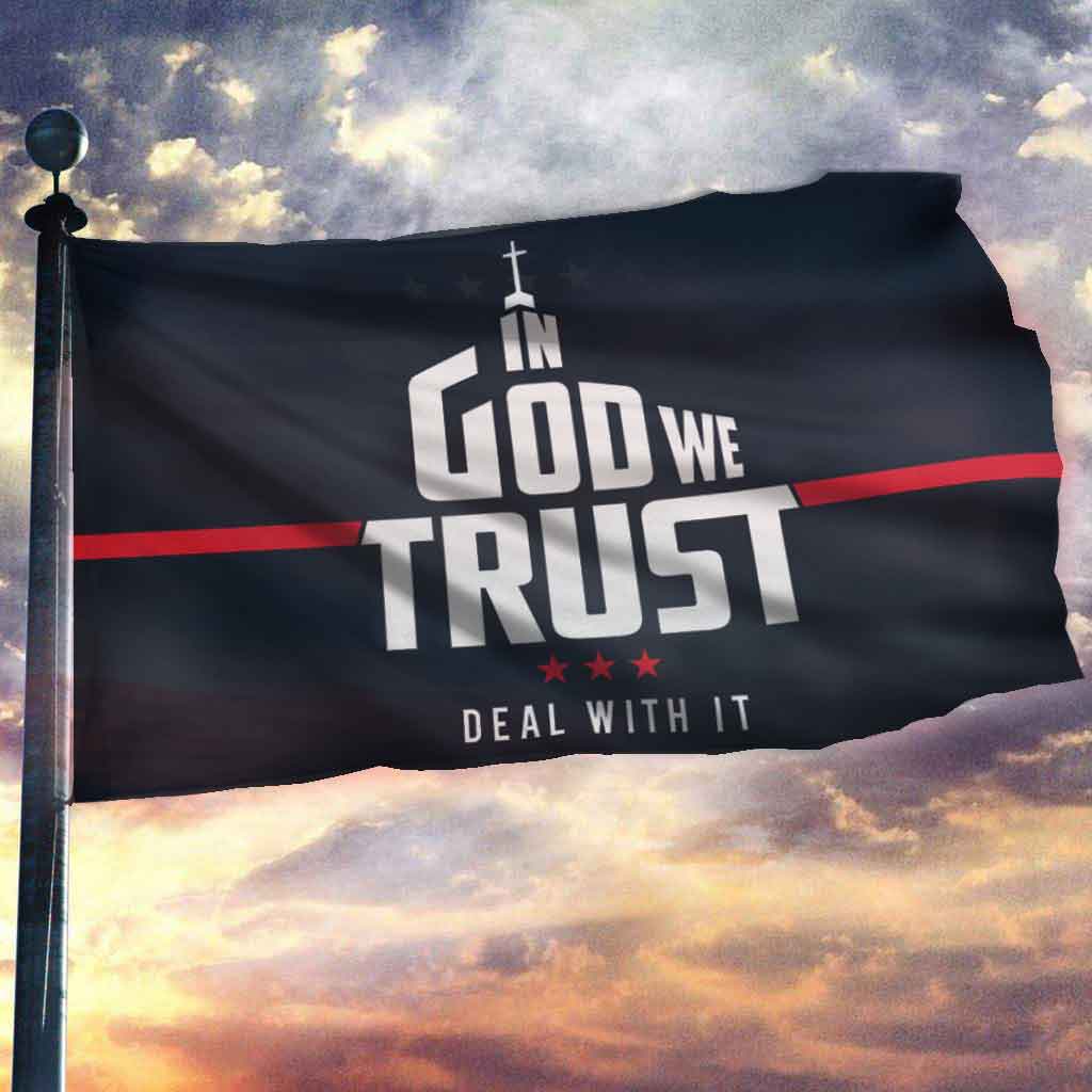 In God We Trust Patriot Flag