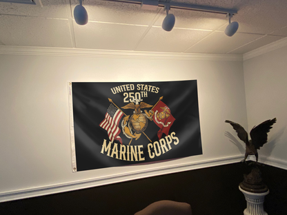 Forged in Valor 250th Marine Flag