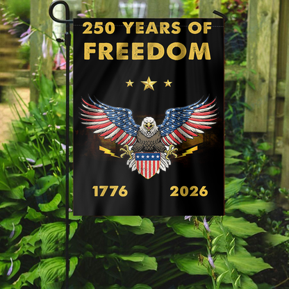 Freedom Eagle Patriotic Garden Flag