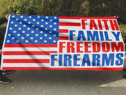 Four Freedoms Patriotic Flag Classic