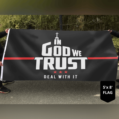 In God We Trust Patriot Flag