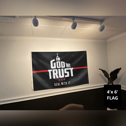 In God We Trust Patriot Flag