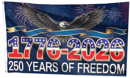 Freedom Eagle Celebration Flag