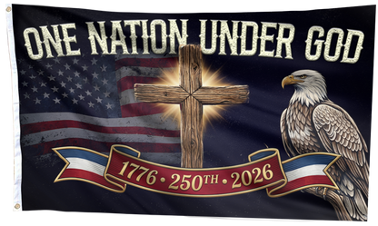 One Nation Cross Tribute Flag