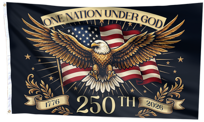 One Nation Eagle Patriotic Flag