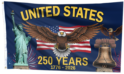 Liberty Eagle Outdoor House Flag