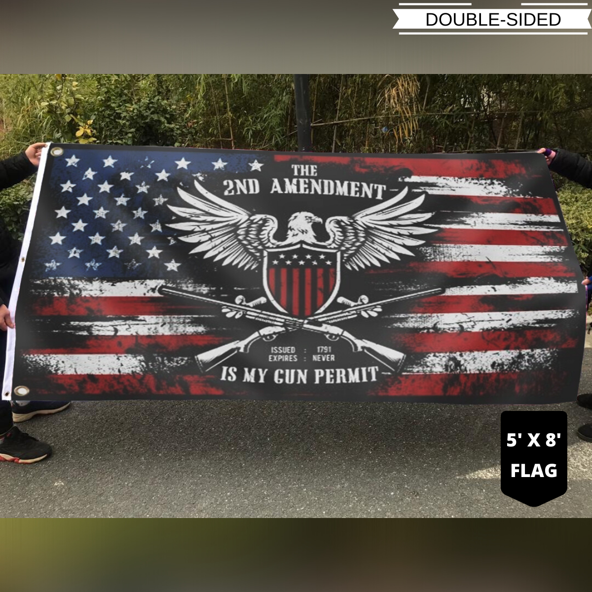 Durable Proud 2nd Amendment Flag