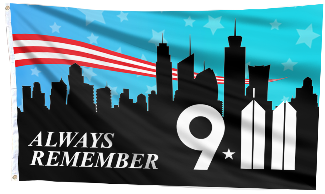 Always Remember Honor Home Flag