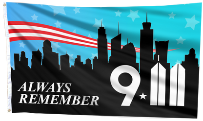 Always Remember Honor Home Flag
