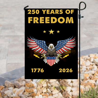 Freedom Eagle Patriotic Garden Flag