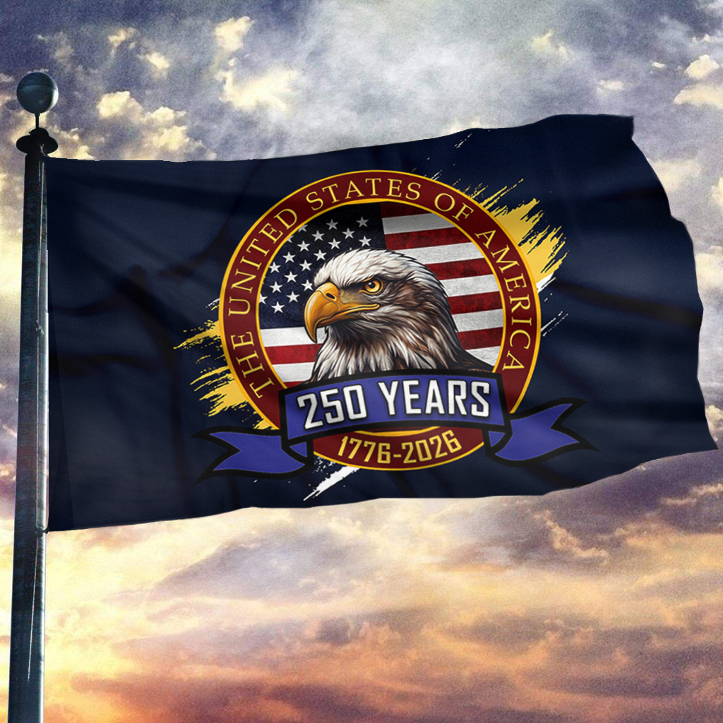 Eagle USA 250-Year Patriotic Flag