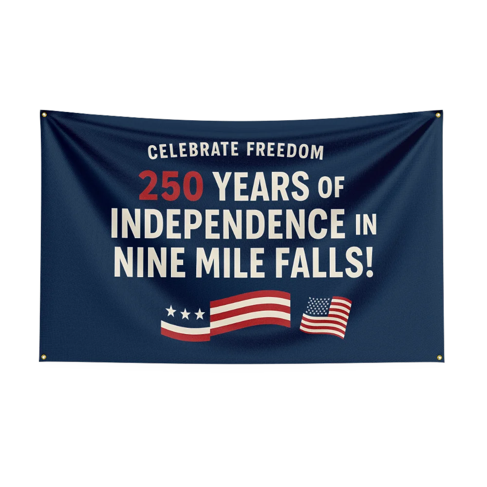 Patriotic 250th Anniversary Celebration Outdoor Flag
