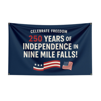 Patriotic 250th Anniversary Celebration Outdoor Flag
