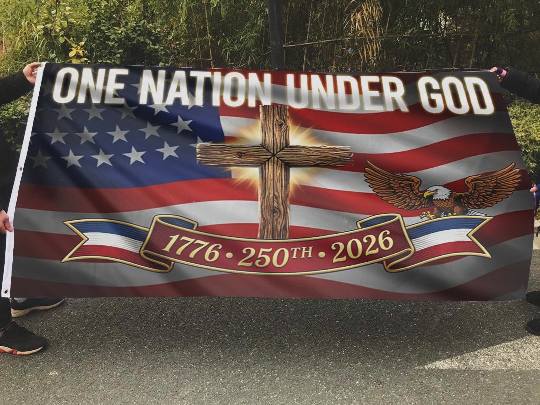 Freedom Eagle Patriotic Outdoor Flag