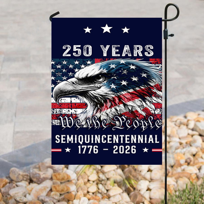 Patriotic Heritage Semi-Quincentennial Yard Flag