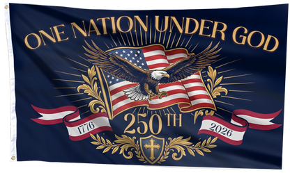 One Nation 250th Celebration Flag