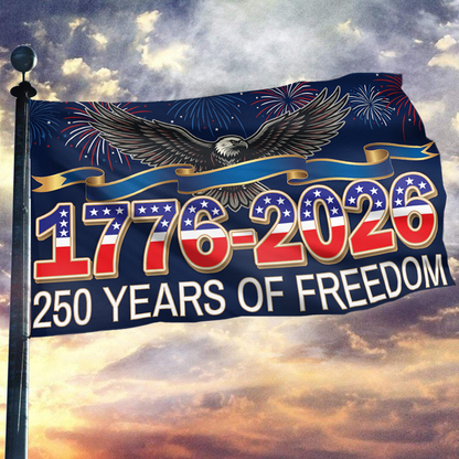 Freedom Eagle Celebration Flag