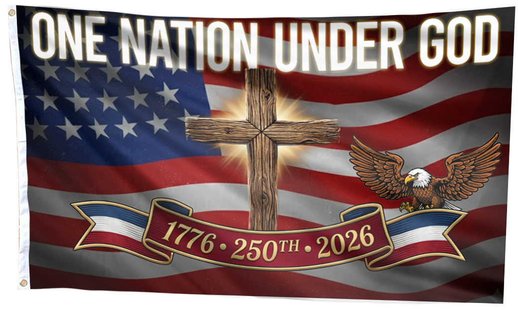 Freedom Eagle Patriotic Outdoor Flag