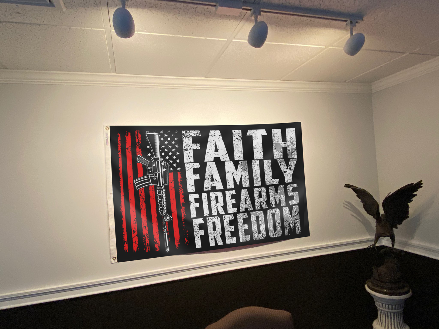 Patriot Pride Outdoor Decorative Flag