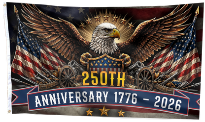 Heritage Eagle 250th Commemorative Flag