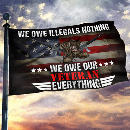 Honor Veterans Tribute Flag