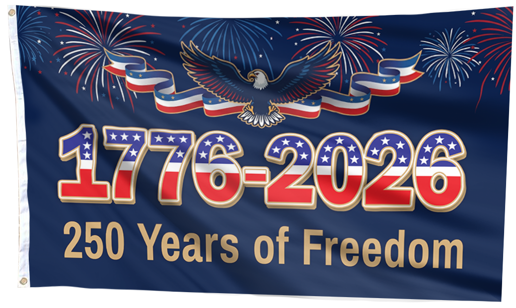Freedom Eagle USA Outdoor Flag
