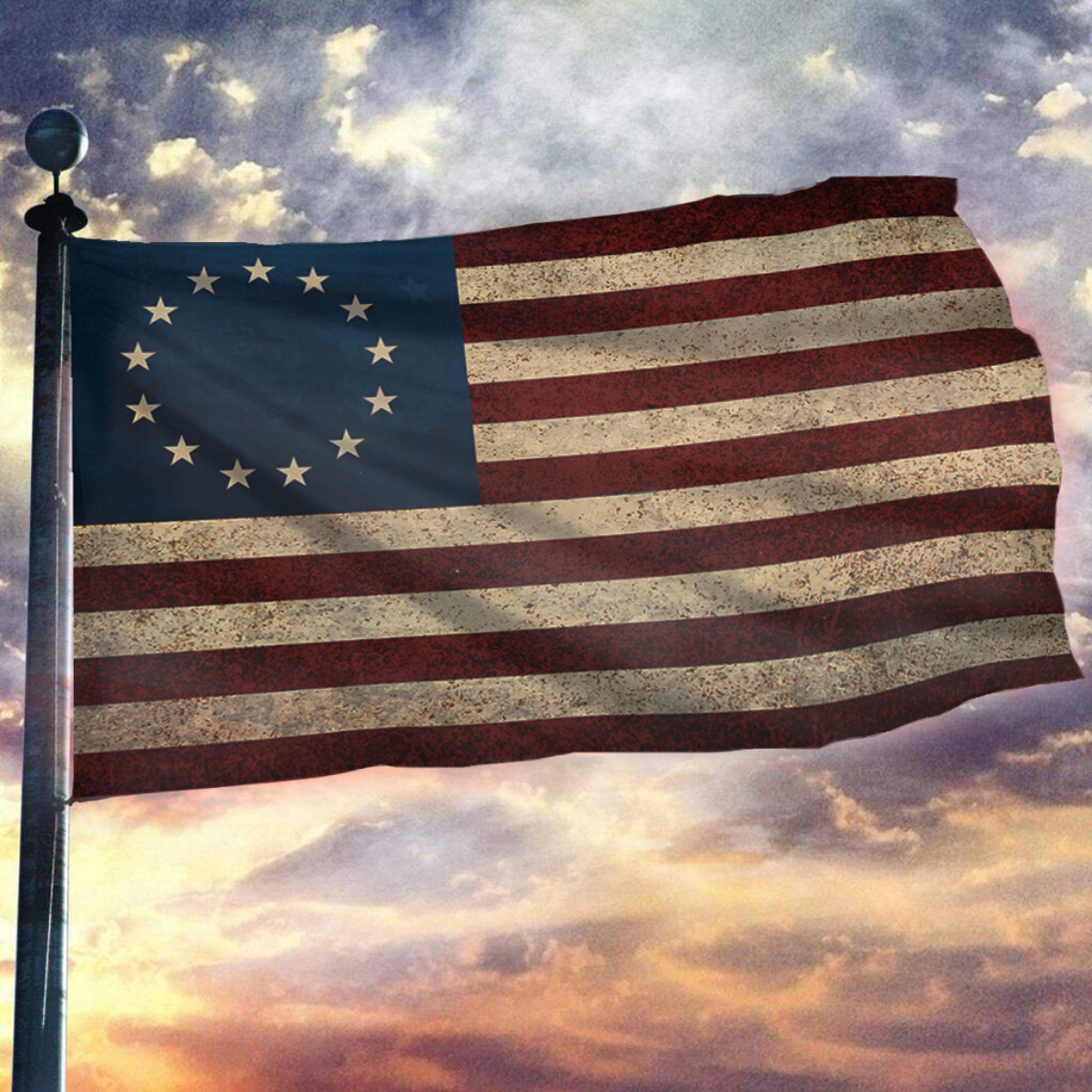 Premium Betsy Ross Heritage Flag