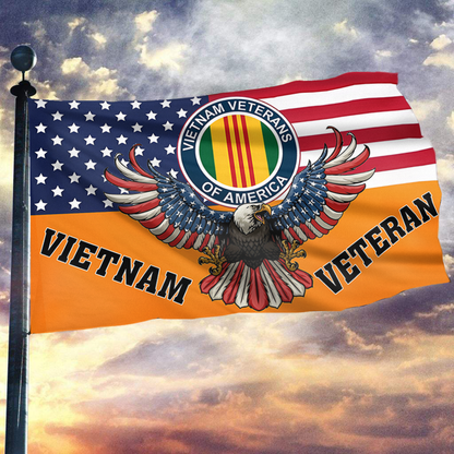 Proud Marine Veteran Flag