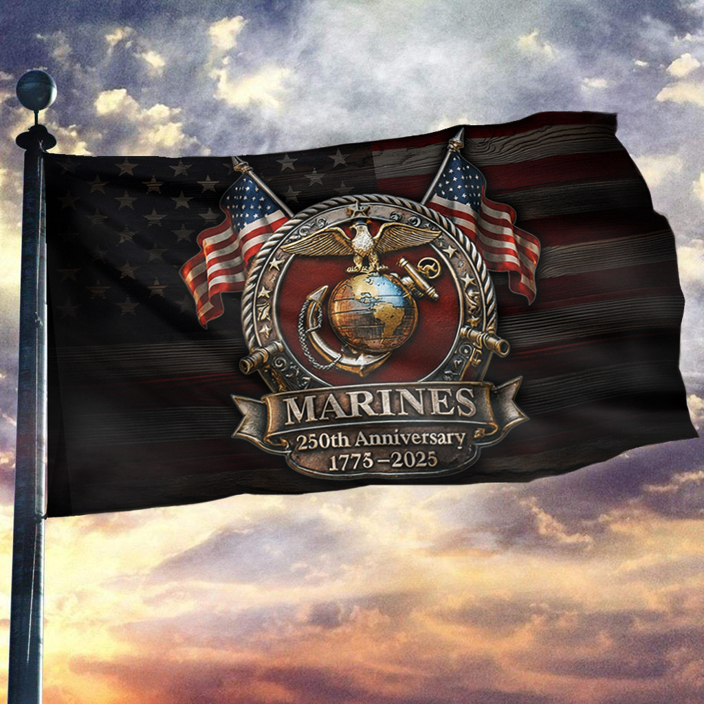 Forged in Valor Patriotic Flag