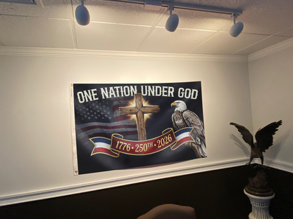 One Nation Cross Tribute Flag