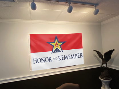 Honor Remember Memorial Tribute Flag