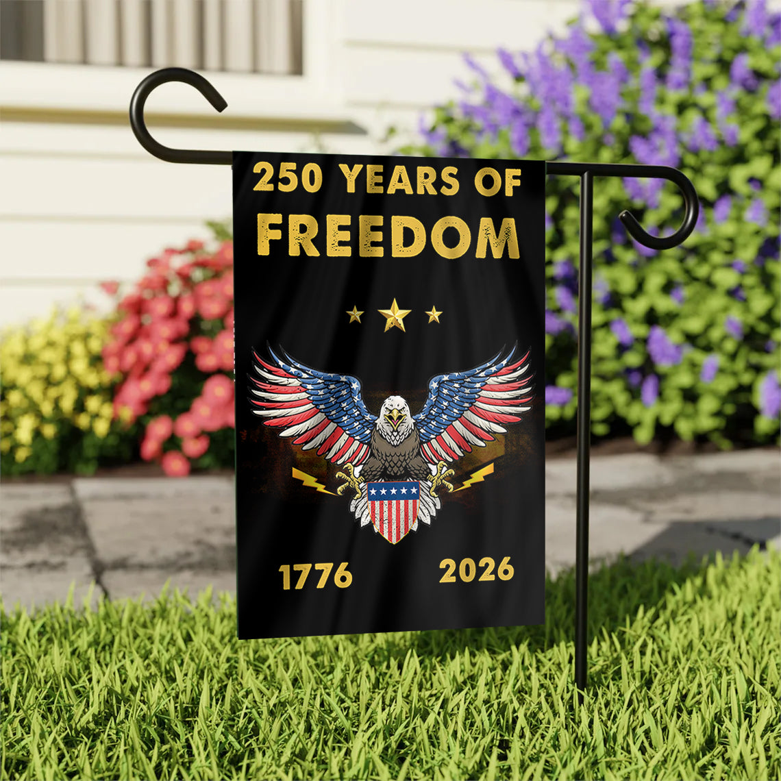 Freedom Eagle Patriotic Garden Flag