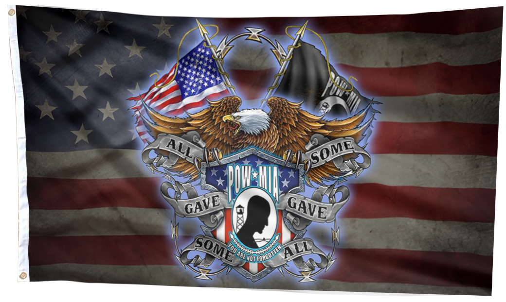 Never Forgotten POWMIA Honor Flag