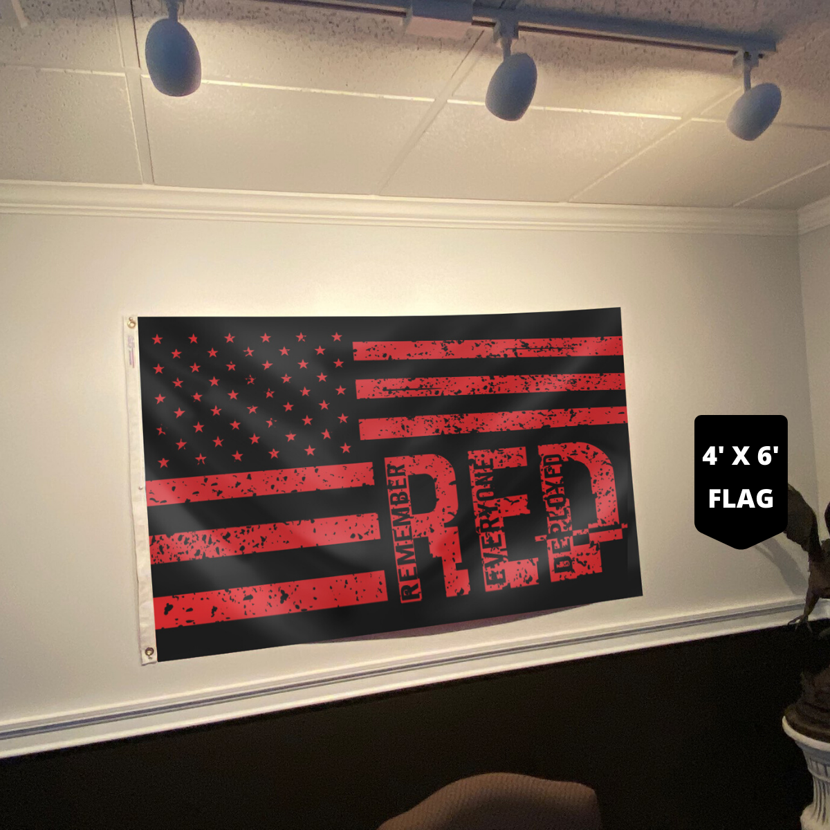 Remember Everyone Deployed Tribute Flag