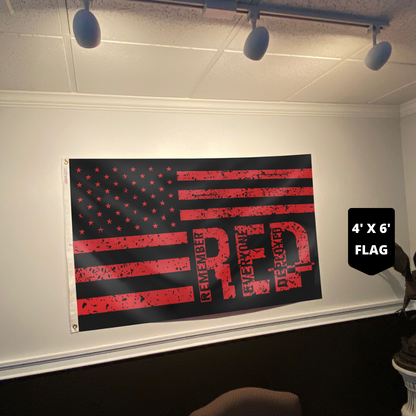 Remember Everyone Deployed Tribute Flag