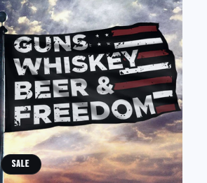 Red, White & Brew Flag