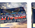 250 Years of Freedom Eagle Celebration Flag