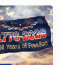 250 Years of Freedom Eagle USA Flag