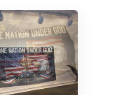 One Nation Under God Eagle Cross Flag