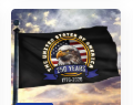 The United States of America 250 Years Eagle Flag